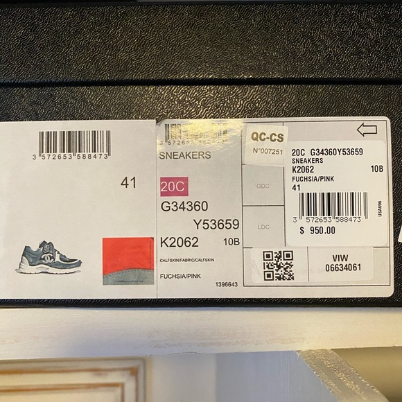 CHANEL TRAINER SIZE 41 - Picture 7 of 7